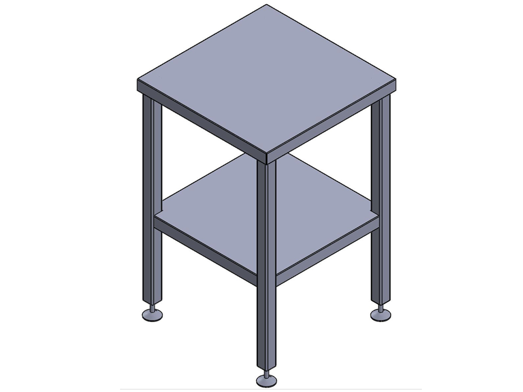STAINLESS STEEL CUTTING TABLE 500 X 500MM