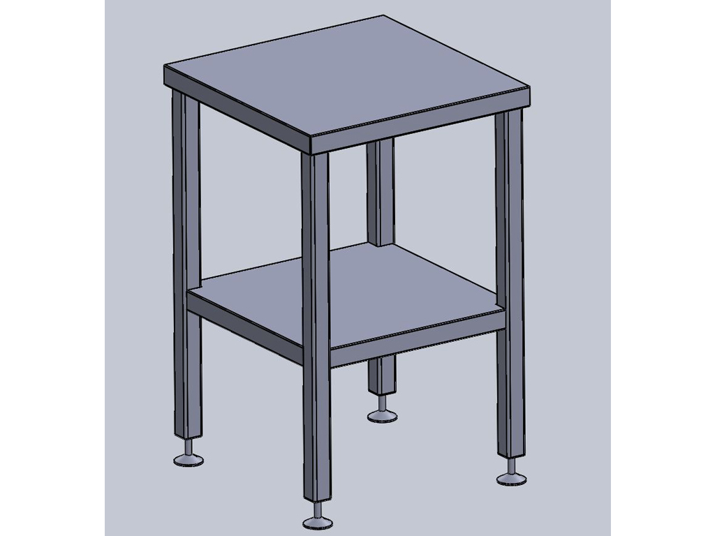 STAINLESS STEEL CUTTING TABLE 500 X 500MM